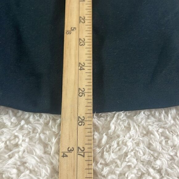 Chico’s jacket womens large Ponte perfect Sport Solid Black zip up New - Picture 8 of 9